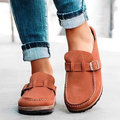 Briana - Mukavat Slip-On-sandaalit soljella naisille
