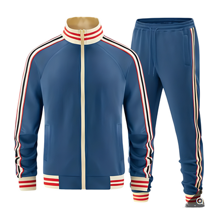 Cullen - Tyylikäs raidallinen urheilusetti miehille