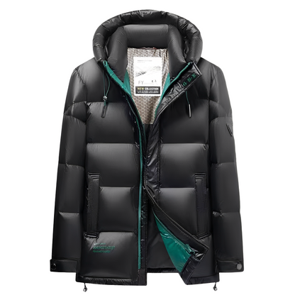 Harold - Lämmin untuvatakki hupulla miehille