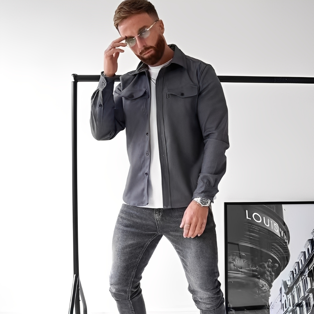 Aadolf - Rento ylisuurikokoinen takki miehille