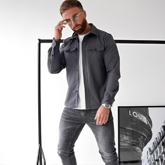 Aadolf - Rento ylisuurikokoinen takki miehille