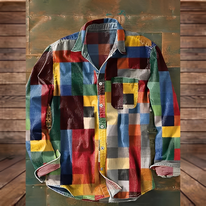 Gontran - Tyylikäs paita käytännöllisellä taskulla miehille