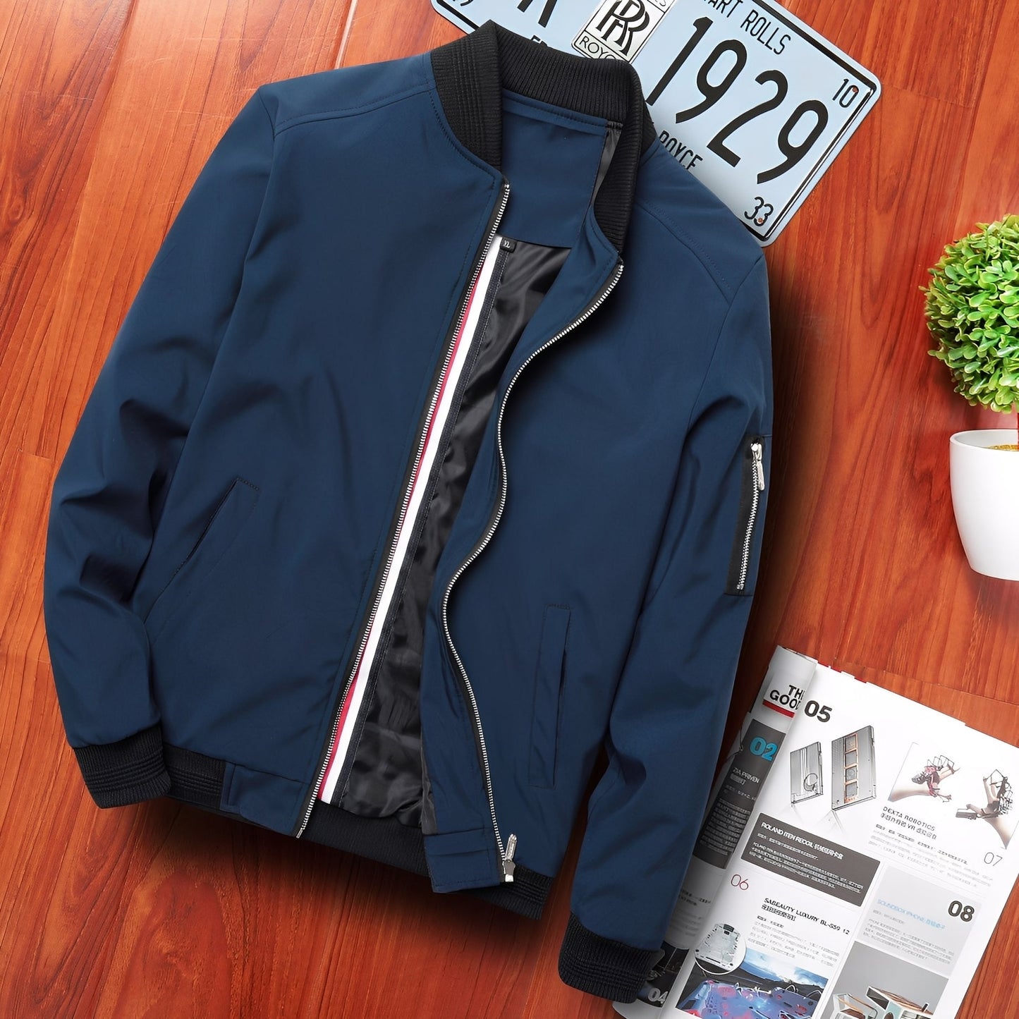 Leonard - Tyylikäs Bombertakki Miehille