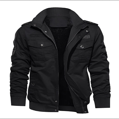 Gary - Tyylikäs fleecetakki taskuilla miehille