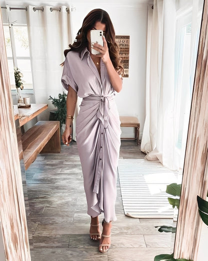 Antoinette - Pitkä elegantti mekko naisille