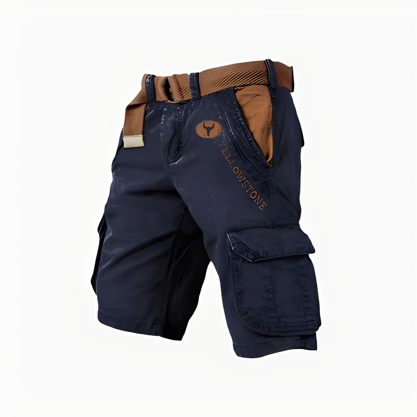 Kilven - Rentouttava cargo-shortsit miehille
