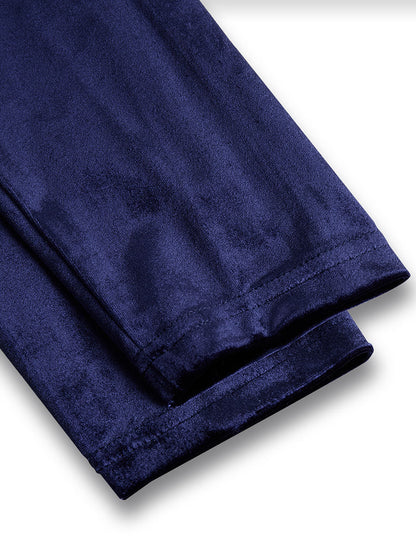 Brianna – Tyylikäs Samettinen Midi-mekko