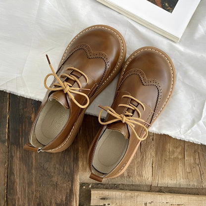 Vanessa - Klassiset Oxford-nahkakengät naisille