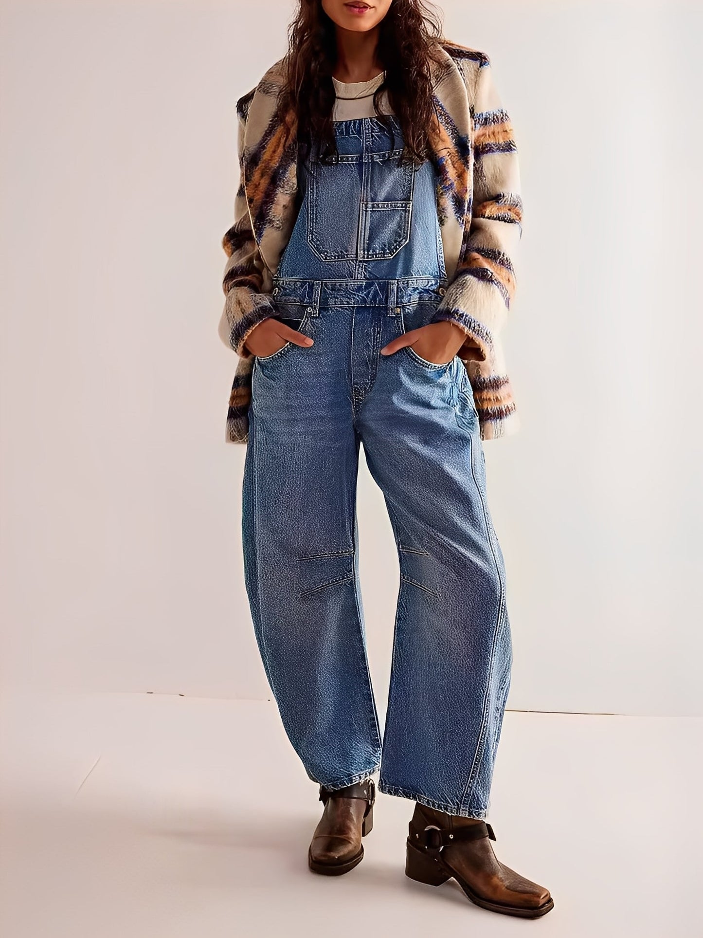 Clarisse - Rento denim-hamekko naisille