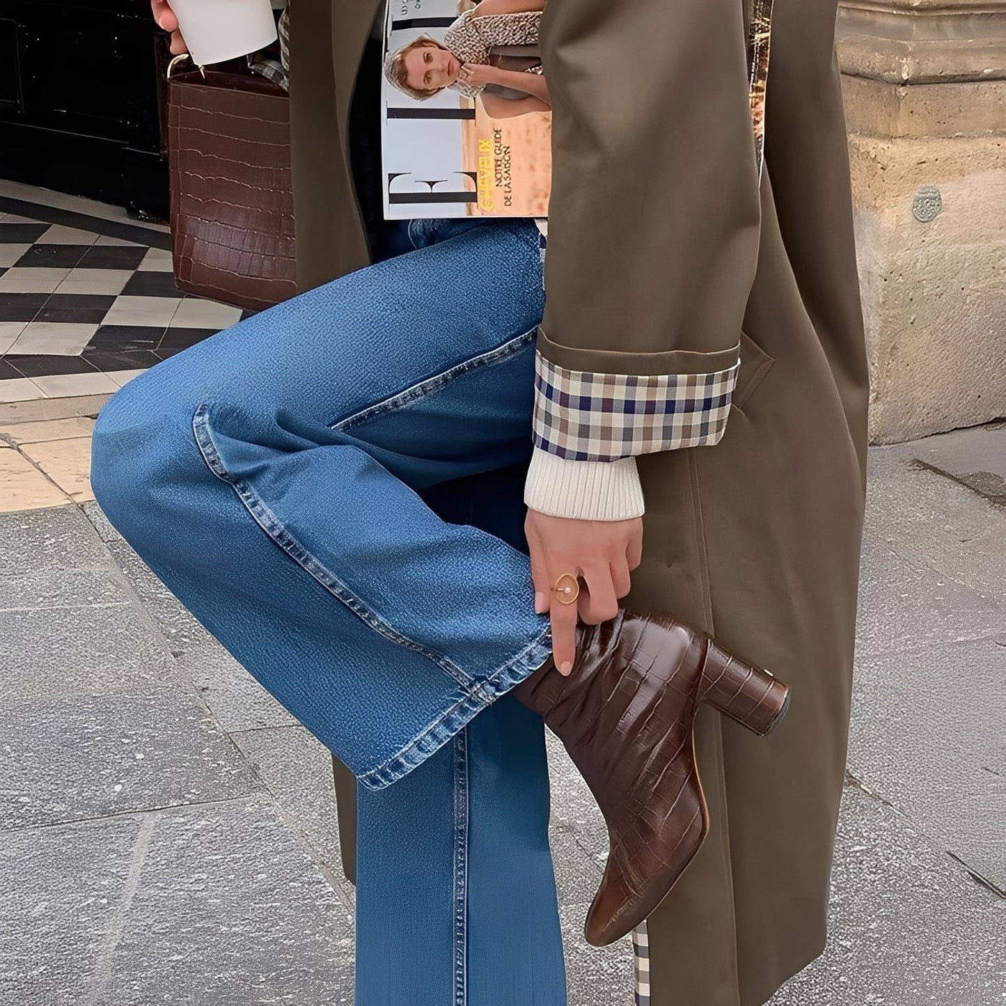 Connie - Nykyaikainen pitkä trenssi naisille