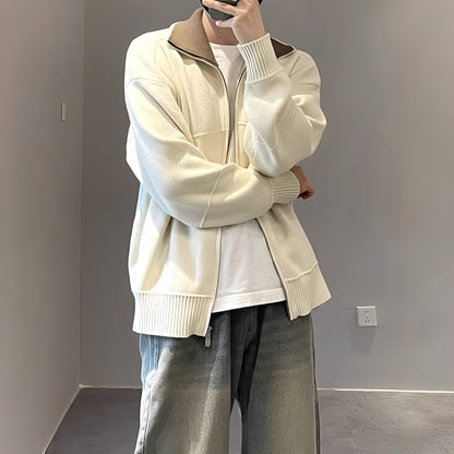 Henry - Muodikas, vapaasti neulottu villatakki miehille