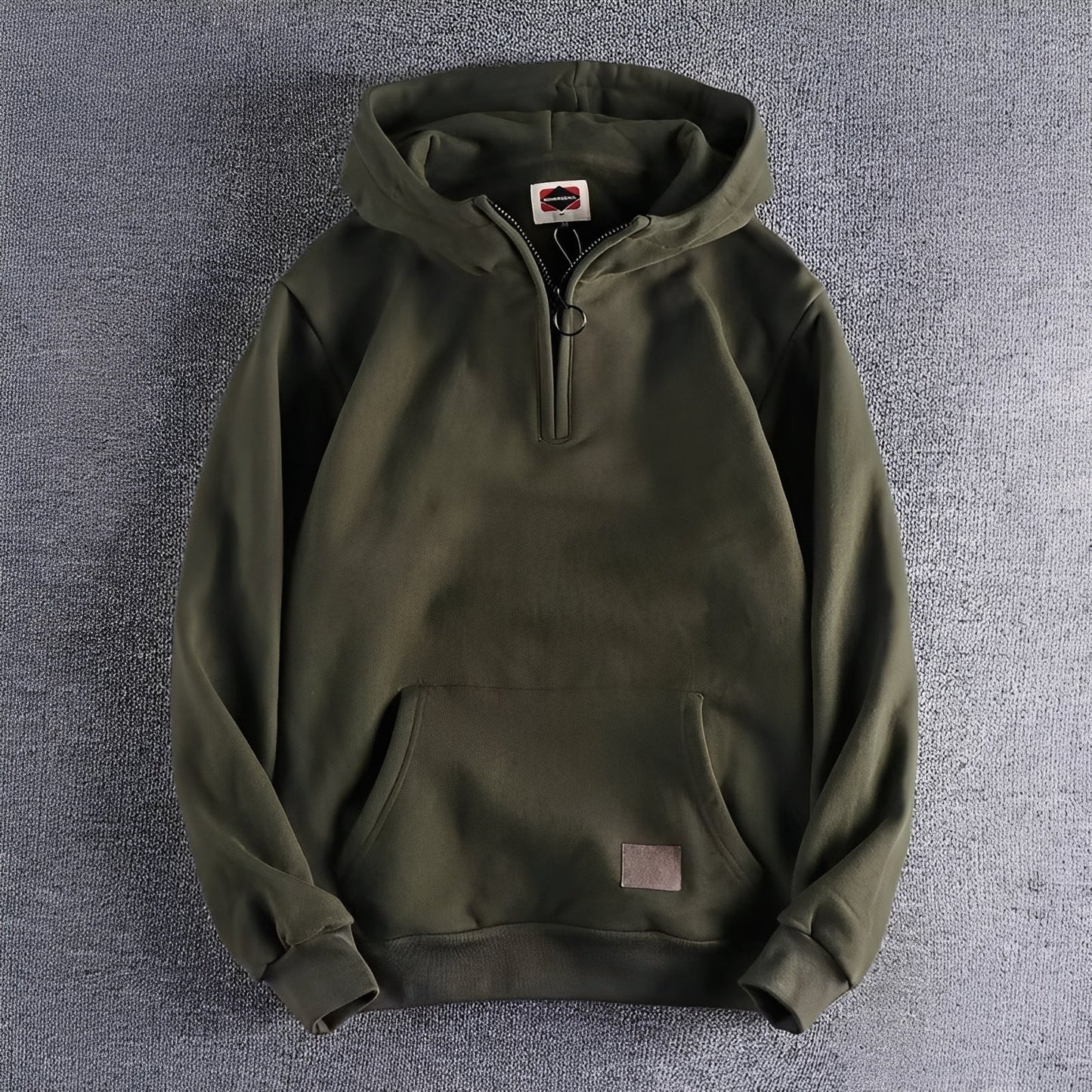 Tommy - Retro-huppari paksulla vetoketjulla miehille