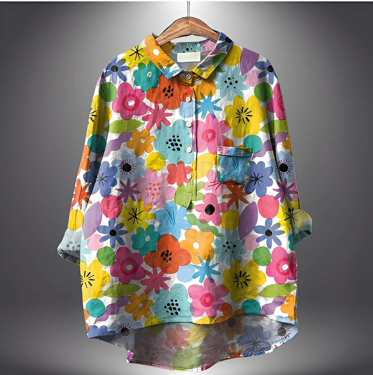 Garance - Klassinen pitkähihainen naisten paita