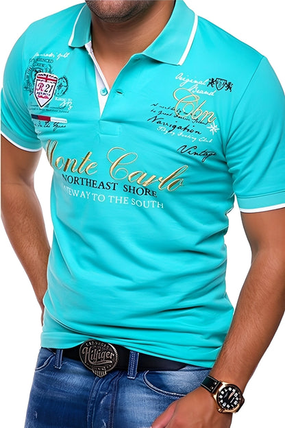 Brent - Rento Poloshirt painatuksella miehille