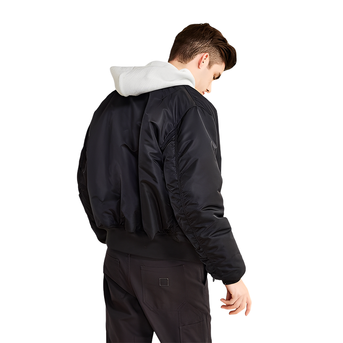 Norbert - Retro-lentäjätakki vuorauksella miehille