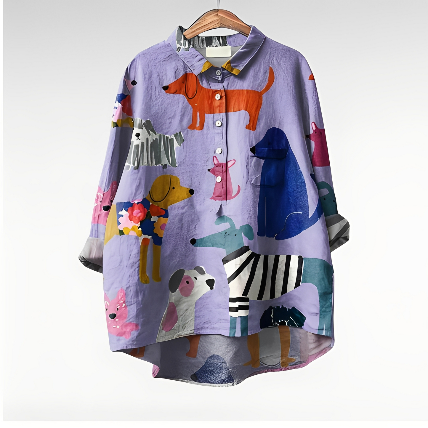 Eyden - Taiteellinen pitkähihainen paita naisille