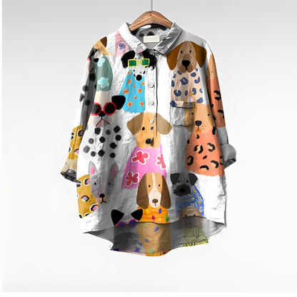 Eyden - Taiteellinen pitkähihainen paita naisille