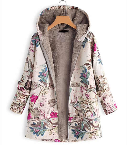 Jaslene - Klassinen, paksu, lämmin parka-takki naisille