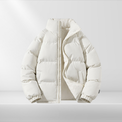 Calvin – Miesten Pufferitakki fleece-vuorilla