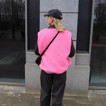 Vanessa - Rento fleece-liivi naisille