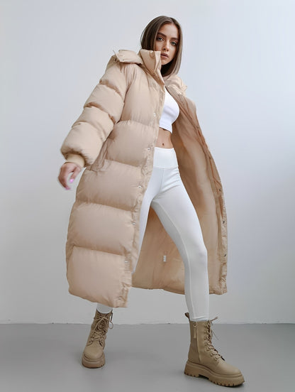 Eloise - Nykyaikainen, väljästi istuva takki hupulla naisille