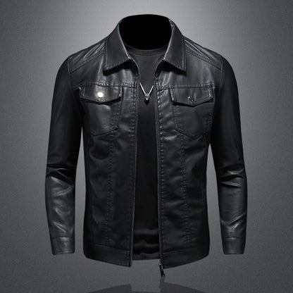 Nelson - Rento Biker-nahkatakki miehille