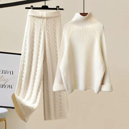 Lucie - Tyylikäs 3-osainen neulesetti naisille