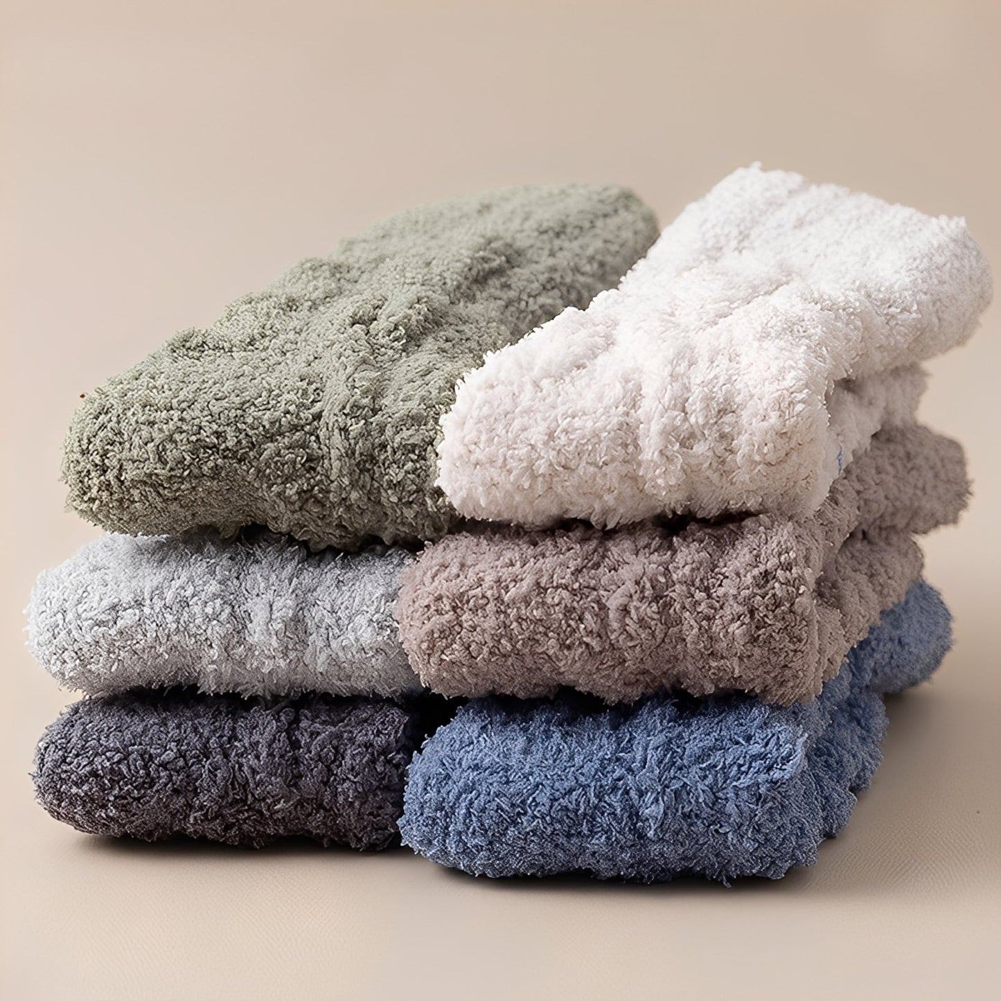 Neely - Unisex-sukat lämpimästä samettifleecestä