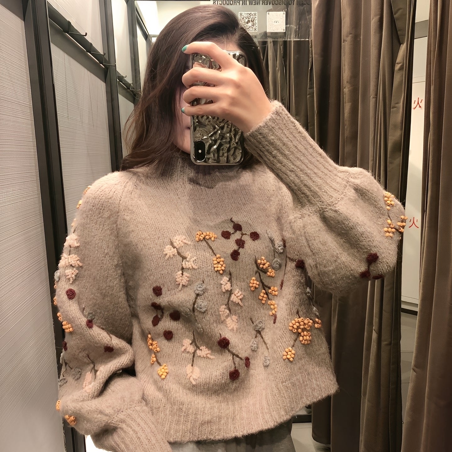 Delicia - Tyylikäs neulepusero naisille