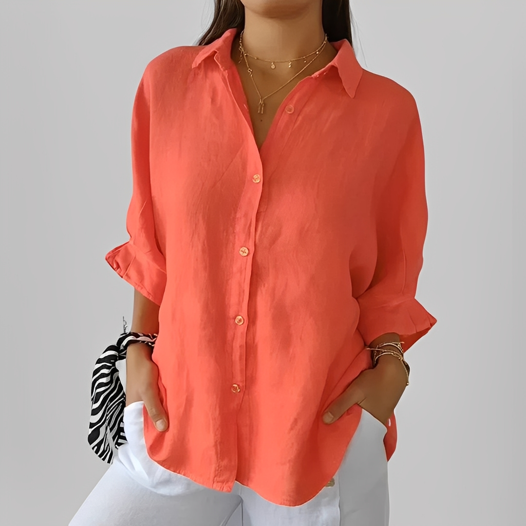 Antoinete - Tyylikäs pitkähihainen pusero naisille