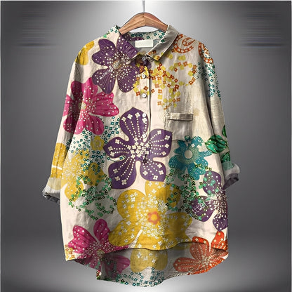 Garance - Klassinen pitkähihainen naisten paita