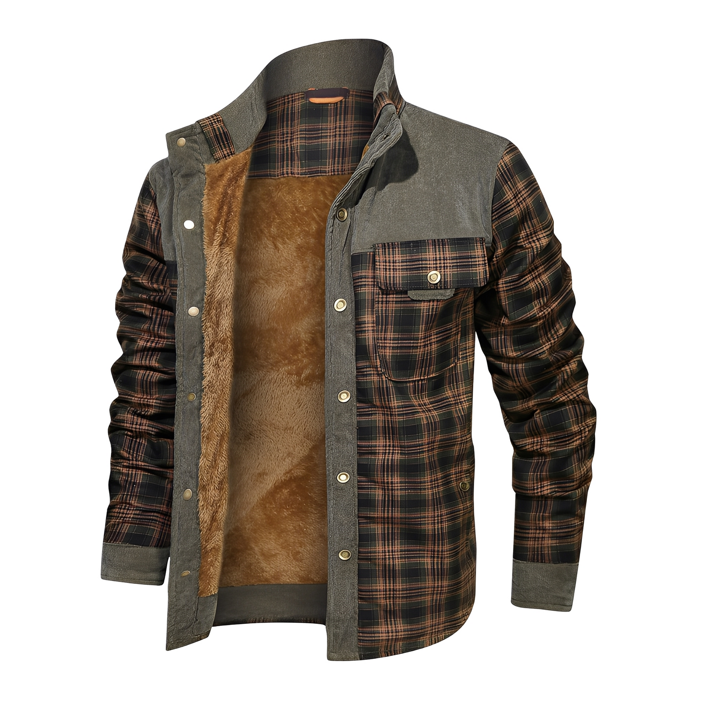 Harmon - Tyylikäs ruudullinen takki miehille