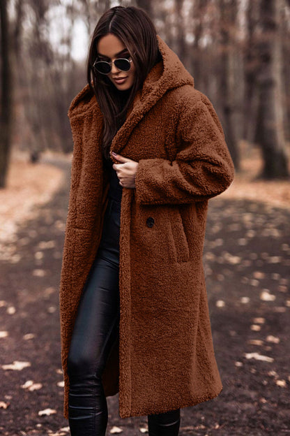 Yancy - Elegantti pitkä pehmotakki naisille