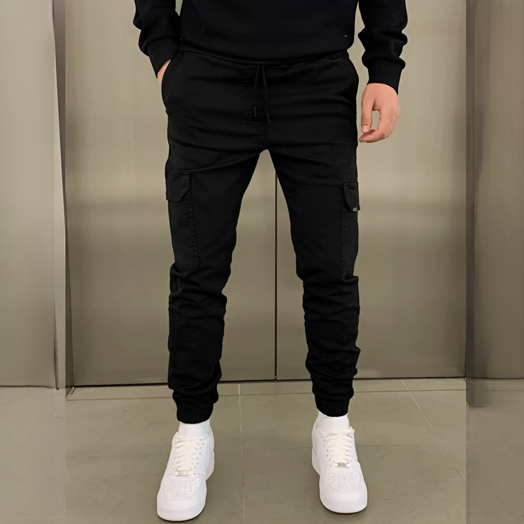 Khalid - Elastiset kargohousut miehille