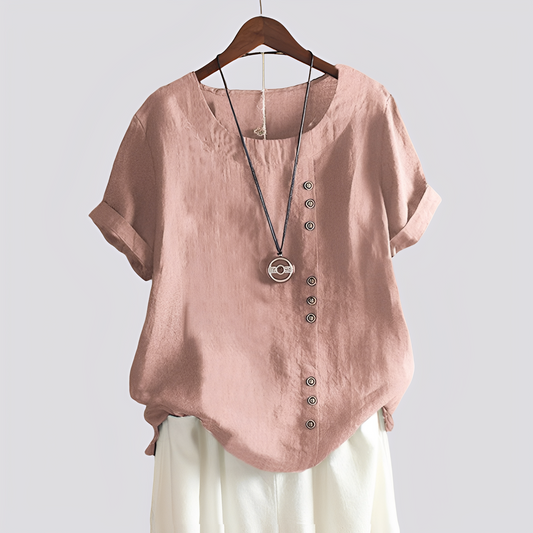 Isabelle - Mukava paita lyhyillä hihoilla naisille