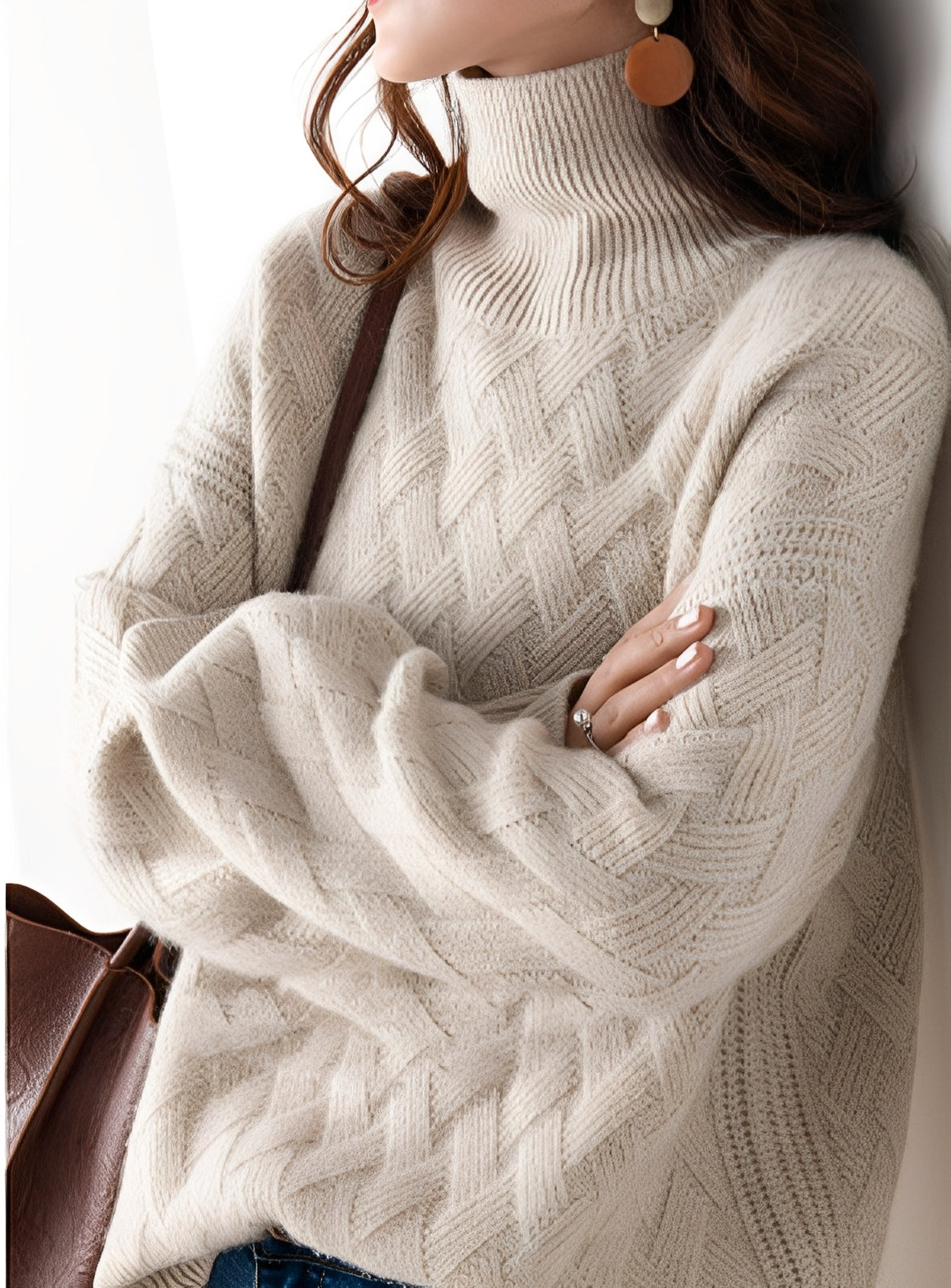 Stacey - Tyylikäs rakenteellinen poolopaita naisille