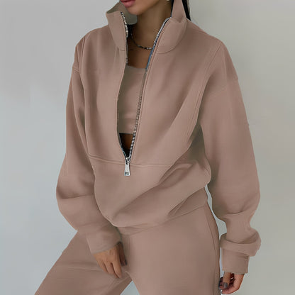 Mélissa - Kaksi-osainen ylisuuri rento verryttelypuku