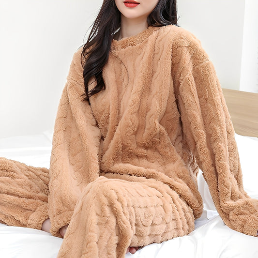 Kilie - Mukava, miellyttävä kaksiosainen fleece-setti naisille