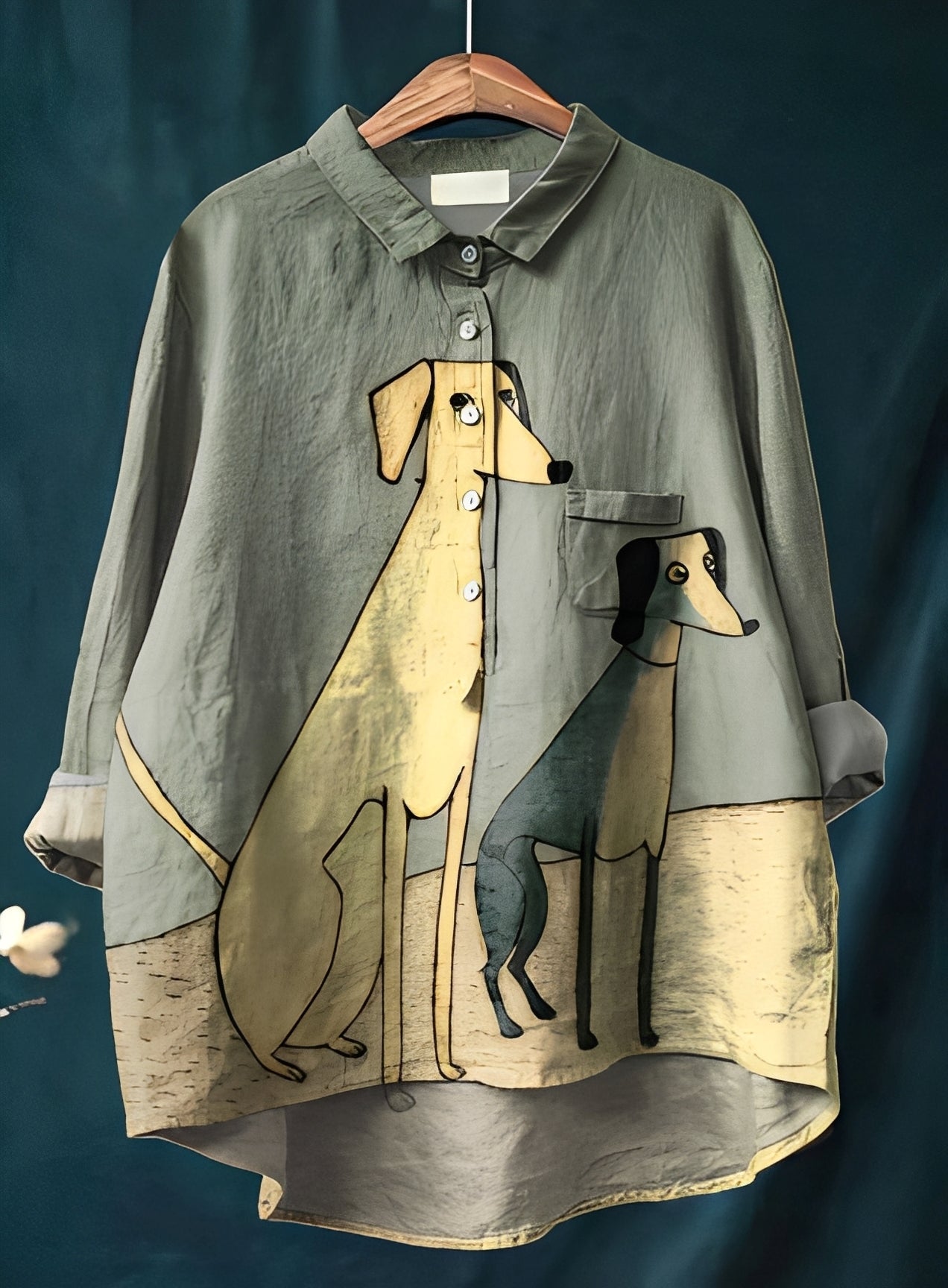 Eyden - Taiteellinen pitkähihainen paita naisille