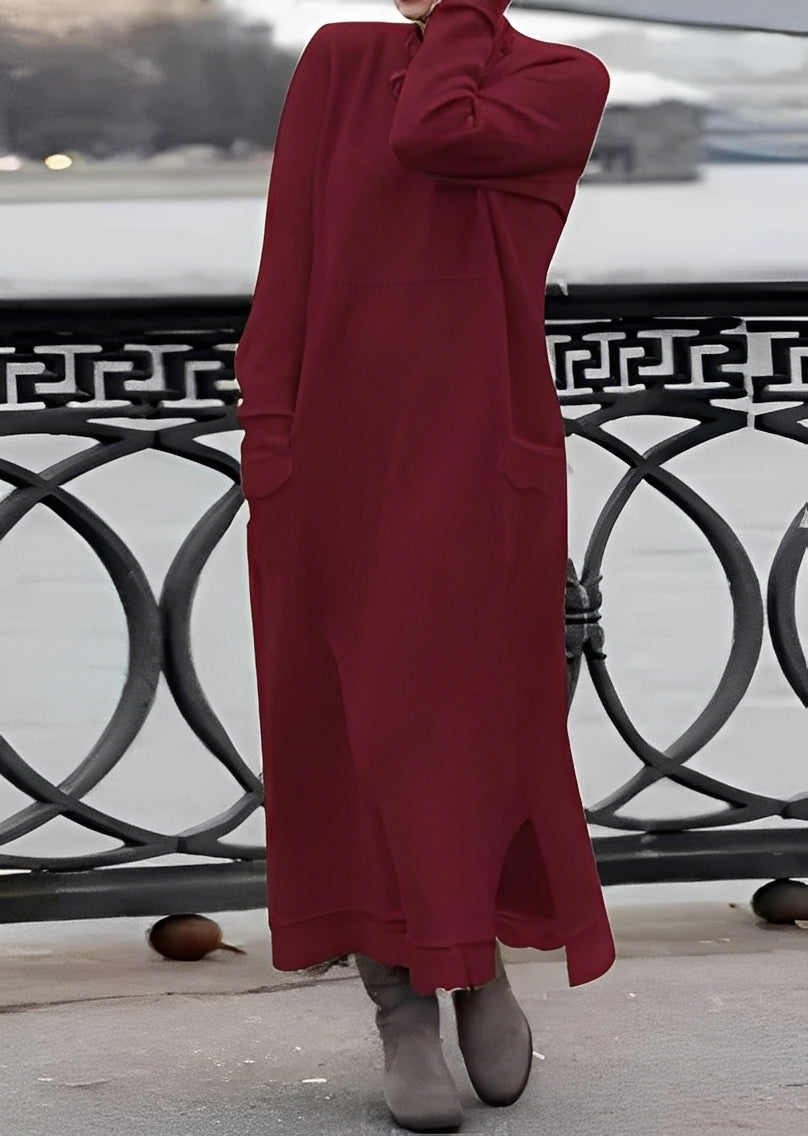 Emma - Tyylikäs, rento, lämmin mekko naisille