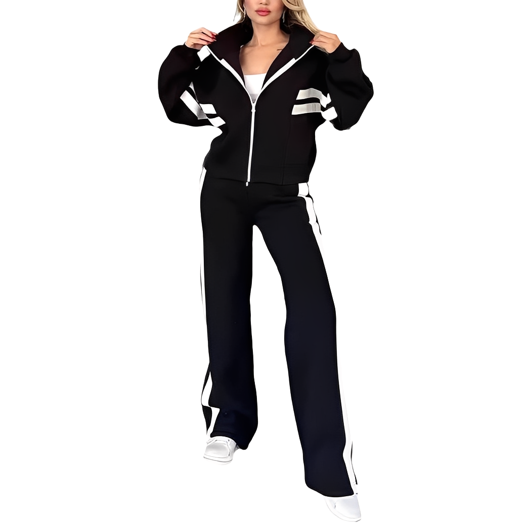 Maddie - Tyylikäs kaksiosainen urheilusetti naisille