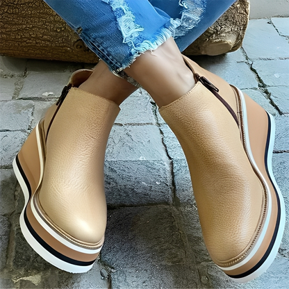 Lyana - Naisten talvikengät vetoketjulla