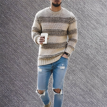 Kenzo - Pehmeät raitasvetari miehille