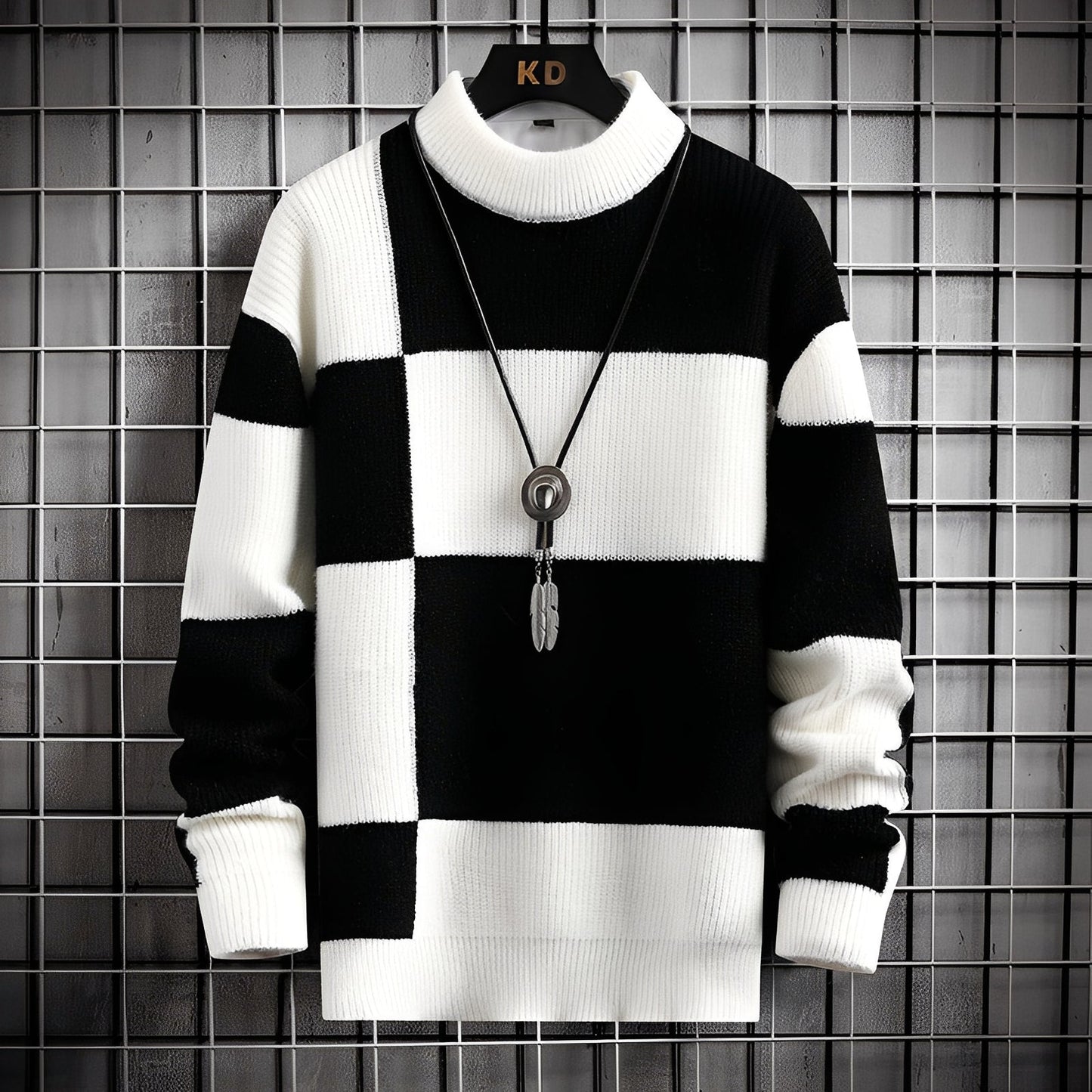 Billy - Moderni, vapaasti istuva villapaita miehille