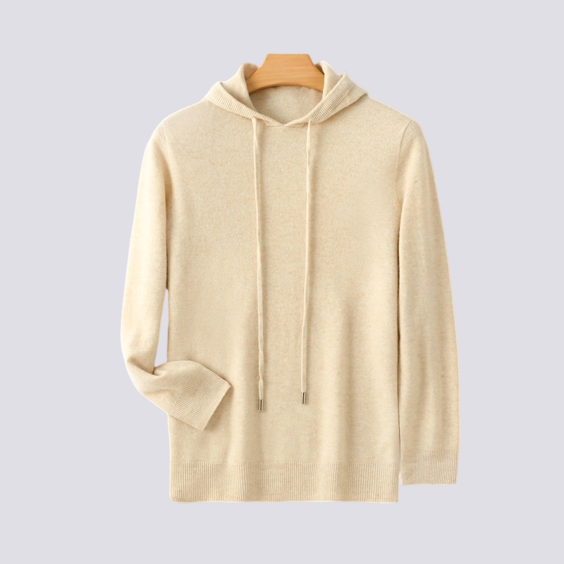 Adrian - Rento, lämmin kashmir-huppari miehille