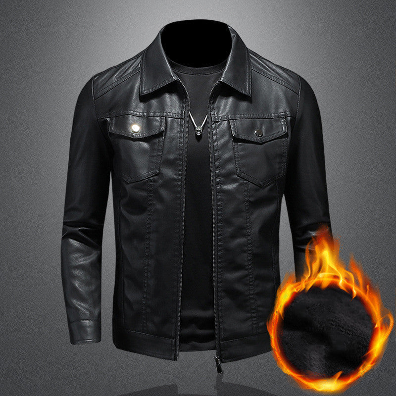Nelson - Rento Biker-nahkatakki miehille