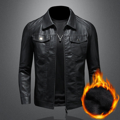 Nelson - Rento Biker-nahkatakki miehille
