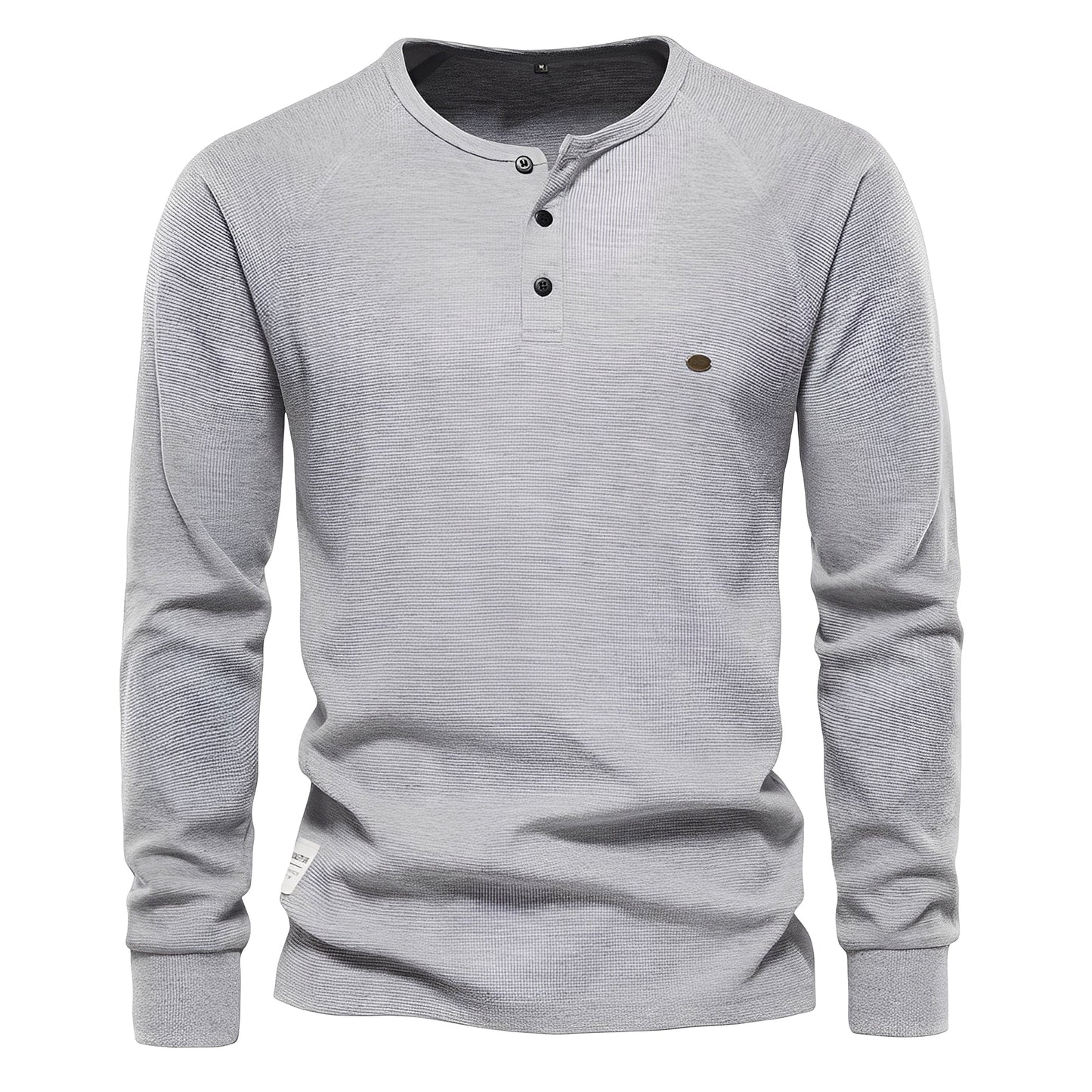 Joachim - Pitkähihainen vohvelikangas paita miehille