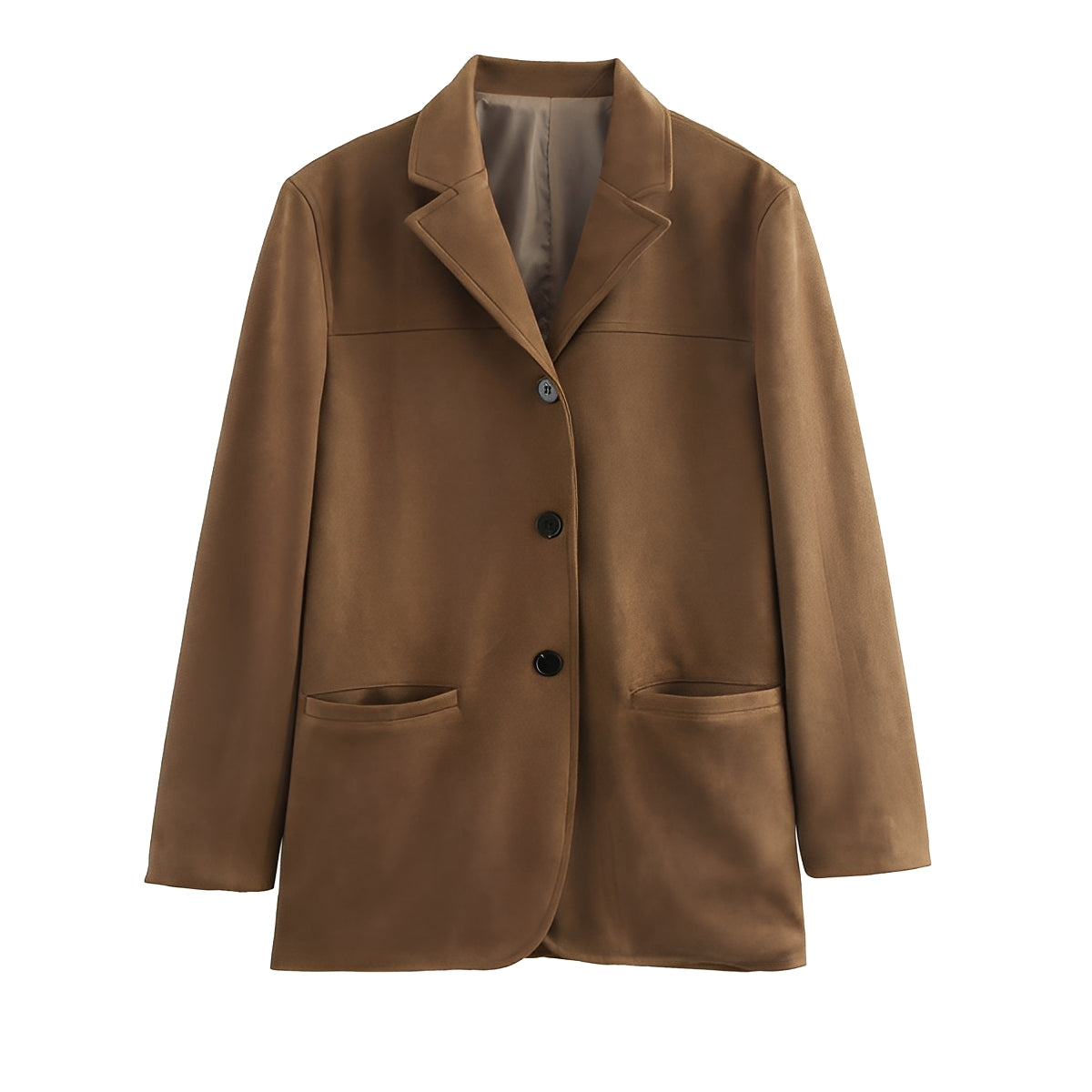 Ashlea - Tyylikäs bleiseri kauluksella ja hame naisille