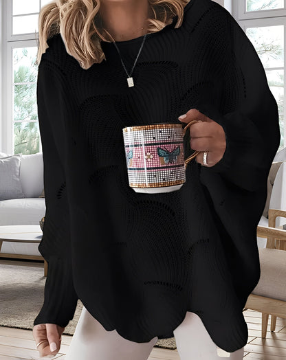 Kassandra - Tyylikäs, leikattu villapaita naisille